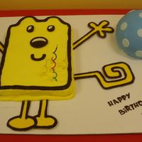 Wow Wow Wubbzy My son loves Wow Wow Wubbzy so I made this for his 5th birthday. I got the templates for Wubbzy from the Nick Jr. website. The kickety-kick...