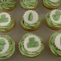 Baby Shower Cupcakes Thank you ClayGal for your inspiration and all of your help! These are the cupcakes for my friend's baby shower. She absolutely loved...