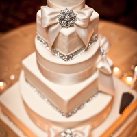 My Wedding Cake My 6-tier wedding cake, inspired by a cake made by Pink Cake Box. All crystals and brooches are Swarovski. I made it myself, therefore...