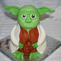 Yoda My version of Yoda, after looking at a few on CC, I just had to go for it. He turned out kinda short and fat but, oh well. Inspiration came...