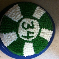 Poker Chip Cake Made this cake for a friend's 34th birthday. Big poker fan.