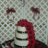 Wedding Cake This was a simple wedding cake that I did based on the Bride and Grooms request. It is completely covered in butter cream that I used...