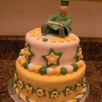 Ged Graduation Made cake for a friend who was having trouble finding a job, so it tested and passed his GED. He tested hard so we had a party to celebrate...