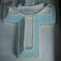 Confirmation Cross confirmation cake