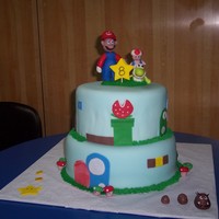 Mario Gum paste figurines