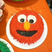 Elmo Cake 
