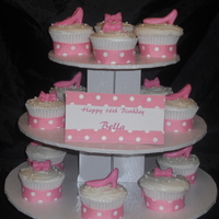 High Heals This was a display model for my storefront window, used royal icing in hopes that it wouldn't melt, turned out a little flat, but once...