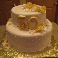 50Th Anniversary Cake 