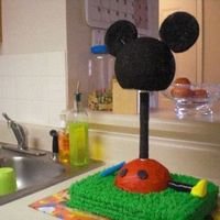 Mickey Mouse Clubhouse Birthday Cake This was my first ever attempt at a 3D cake. I learned a lot from this cake and hope to have the chance to another cake soon.