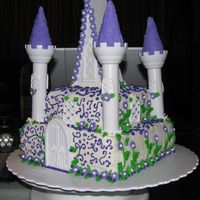 Birthday Cake This was a birthday cake for a dear little girl that turn 4.