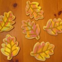 Autumn Leaf Cookies 