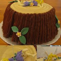 Purple Fairy "Non-Disney" fairy. Hopefully it doesn't look too Disney...or I'm in trouble. "No tinkerbell" was my strict...