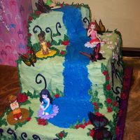 Catie's 5Th Tinkerbell & her fairy friends theme.
