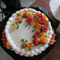 Fall Birthday Roses For the local school