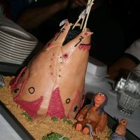 Indian Teepee Cake 