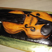 Violin Cake violin cake