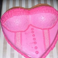 Lingerie Cake This is my first lingerie cake that I made, and so far, it seems to be the most popular.