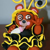 Bee Bear Baby With Sign Language I will make cake for Baby Shower on February 21 soon.