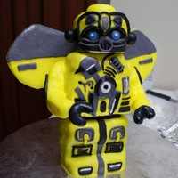 Lego Bumblebee Transformer 3d Mold rubber pan from lego. Double layers and cutting head and body for each boards with dowel supporting with board. Bumblebee's...