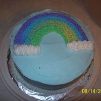 Rainbow Cake This is my first Wilton class rainbow cake. I admit I spent more time mixing icing colors (a technique our instructor told us about) for...