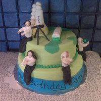 Mad Science Cake I made this cake for my 5 year old's birthday. I got the idea for the spilled test tube and beaker from other cakes on this site. This...