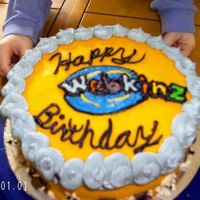 Webkinz Cake This is a cake my daughter adn I did for her Godmother whom is carzy about webkinz