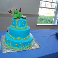 Frog Prince Birthday Cake 