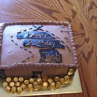 Treasure Chest Rendition of treasure chest with map on top. Thanks curbsidecakes forthe help!