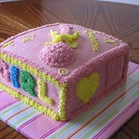 Baby Block2 This is side 2 of the baby block cake.