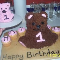 Baby First Birthday Bear 