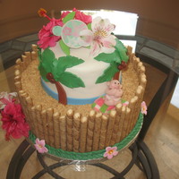 Hawaiian Baby Shower With Turtle Invite Thank you to all the people on here for all your help and great ideas! So many people are friendly. Everything is edible but the four real...