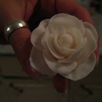 Fondant This is my first attempt at a fondant rose. Thanks for looking!
