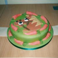 Pony Cake lucky girl got real pony for her birthday