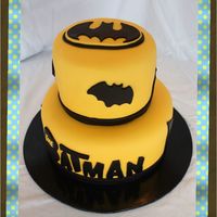 Batman Fondant Birthday Cake Batman Birthday Cake