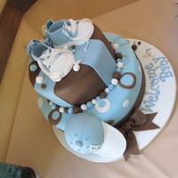 My Baby's Baby Baby shower cake for my daughter.