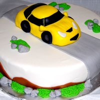 Yellow Corvette Made for a retirement, MMF