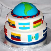 Hispanic Heritage Cake This cake was made for a Hispanic Heritage corporate celebration