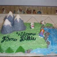 Welcome Home! Made to surprise my little sister on her return home from a summer in Europe.