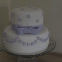 The Unwanted Birthday Cake :o) Started out as a birthday cake my husband asked me to do for a woman at his office but then someone else ended up buying one for her-not...