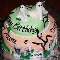 Birthday Halloween Covered in MMF with MMF accents.