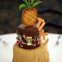 Two Of A Trio Of Wedding Cakes 