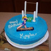 Kaylees_First_Day_Of_6Th_Grad.jpg Gymnastics cake I made for my daughter. All figures are made out of gumpaste