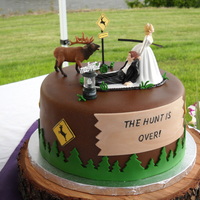 Hunting Theme Groom's cake