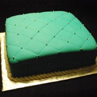 My Quilted Cake I made this for a charity auction. Since I was getting paid I wasn't under any stress and I tried quilting for the first time. I...