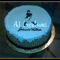 Johnnie Walker rice paper, buttercream and rolled wafers