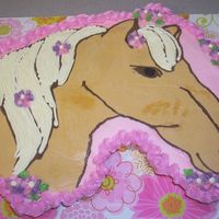 Gianna's Pink Pony Made for a little girl who requested pink, purple and a horse. So this is what I came up with. This also goes along with the matching...