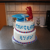 Graduation / Military Enlistment My nephew graduated high school and has already enlisted into the Air Force. He is in the Red Horse Squadron, so I put the mascot next to...