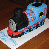 Thomas This was for my grandson. I used the Wilton pan. This was my first experience with gumpast. Hopefully I will improve with experience. The...