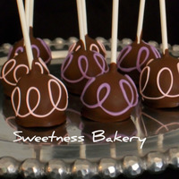 Truffle Pops These are double chocolate chip truffles wrapped in chocolate on a stick... YUM!