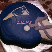 Hs Football Helmet This was a buttercream cake I donated to my children's school for their bake sale. Once again this is another cake where I had to...